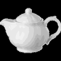 Чайник заварочный «В.Виена» фарфор 0,6л D=85,H=135,L=190,B=125мм белый