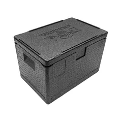 Термоконтейнер «Нормал» до 35 кг полипроп. 60л ,H=40,L=60,B=40см черный