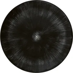 Plate “De” No. 6  porcelain  D=24cm  cream, black