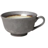 Чашка чайная «Стоун» фарфор D=90,H=50,B=101мм серый