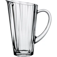 Jug  glass  1 l , H = 20.9 cm  clear.