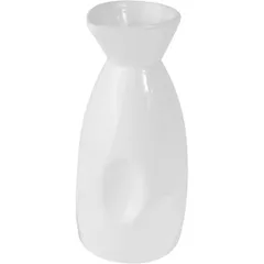 Sake bottle “Kunstwerk”  porcelain  290 ml , H=14.8 cm  white