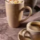 Чашка кофейная «Революшн Сэндстоун» фарфор 85мл D=7см бежев., изображение 2