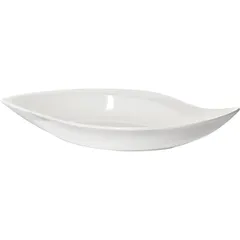 Салатник «Кунстверк» лист фарфор 0,82л ,H=42,L=360,B=210мм белый