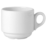 Чашка чайная «Симплисити» фарфор 170мл D=75,H=70мм белый