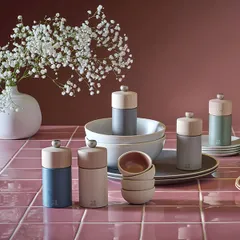 Мельница для перца «Бореаль» бук ,H=12см тем.сер., изображение 4