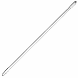 Ручка д/щетки L=140см D=2.5см алюмин.