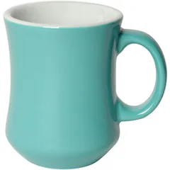 Mug "Bond"  porcelain  250 ml  turquoise.