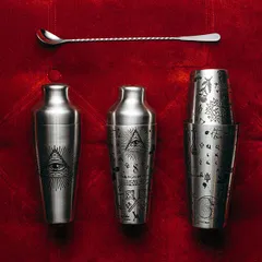 Шейкер американский «Йокай Алкеми» сталь нерж. 0,7л D=10,H=19см серебрист., изображение 4