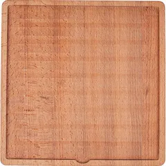 Serving tray beech ,H=2,L=25,B=25cm