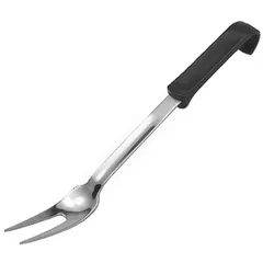 Meat fork polyprop.,stainless steel ,L=34/10,B=7cm metallic,black