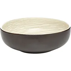 Салатник «День и ночь» керамика 1л D=185,H=65мм белый