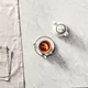 Блюдце «Чакоул Дэппл» фарфор,фарфор D=125/40мм белый,черный, изображение 3