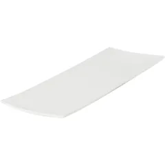 Блюдо сервировочное «Кассиопея» прямоугольное узкое фарфор ,L=410,B=14,5мм белый