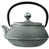 Kettle with strainer cast iron 0.65l D=70,H=94,L=145mm gray