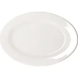 Блюдо «Кунстверк» овальное фарфор ,H=23,L=360,B=253мм белый