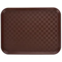 Rectangular tray  polyprop. , L=46, B=36cm  brown.