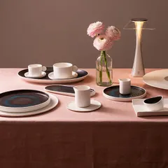 Блюдо «Афрос» кост.фарф. D=29,H=1см белый, изображение 3