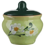 Горшок для запекания керамика 350мл зелен.