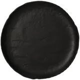 Тарелка «Вулкания» мелкая фарфор D=29см черный