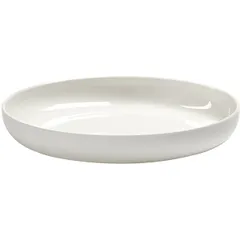 Dish “Base” deep  porcelain  D=20, H=3cm  white, matte