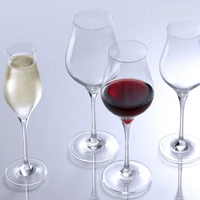 Бокал для вина «Флейм» хр.стекло 0,58л D=95,H=255мм прозр., изображение 5