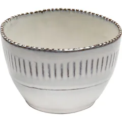 Salad bowl “Styles” porcelain 0.625l D=14cm white