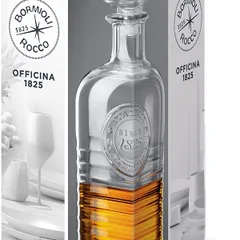 Штоф «Оффисина 1825» с крышкой стекло 1л D=10,5,H=23,7см прозр., изображение 2