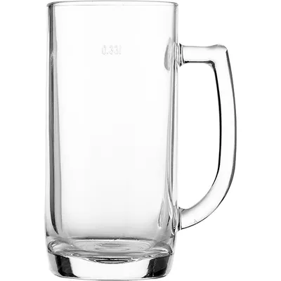 Кружка для пива «Минден» стекло 330мл D=73,H=152мм прозр., Объем по данным поставщика (мл): 330