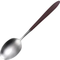 Table spoon "Gaya"  stainless steel  dark gray.