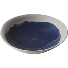 Тарелка «Нау» керамика 1л D=240,H=55мм серый,синий, изображение 2