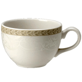 Чашка чайная «Антуанетт» фарфор 228мл D=9,H=6см белый,олив.