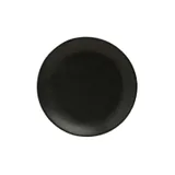 Тарелка плоская 24см фарфор черная