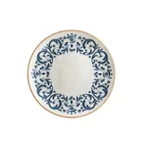 Тарелка «Виенто» фарфор D=19см белый,синий