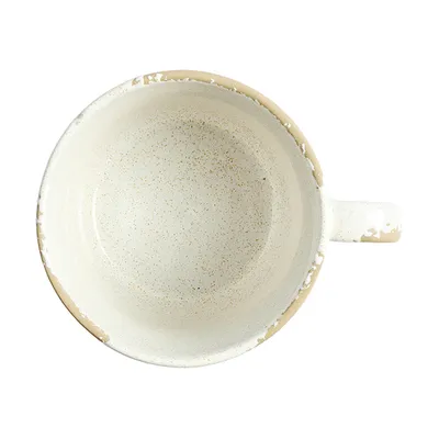 Чашка чайная «Фенхель» фарфор 250мл D=92,H=64,L=119мм белый, изображение 4