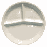 Менажница «Рита» 3 секции фарфор D=25,5см