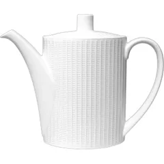 Teapot “Willow” with lid porcelain 0.6l white