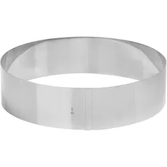 Pastry ring  stainless steel  D=22, H=6cm  metal.