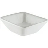 Соусник «Ирис» фарфор ,L=80,B=85мм белый,серый