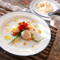 Тарелка глубокая «Блю Дэппл» фарфор 495мл D=21,5см белый,синий, изображение 3