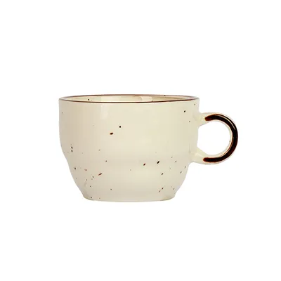 Чашка кофейная «Пастораль» фарфор 70мл серый, изображение 2