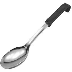 Kitchen spoon stainless steel ,L=34cm metallic,black