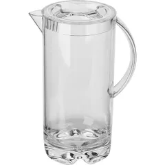 Кувшин пластик 2л D=12,H=26,L=17,5,B=12см прозр., изображение 2