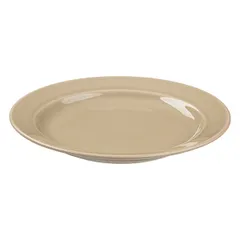 Тарелка «Акварель» Принц мелкая фарфор D=240,H=27мм бежев., изображение 2