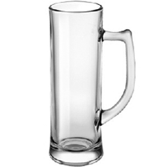 Beer mug “Ireland” glass 300ml D=63/70,H=193,L=95,B=115mm clear.