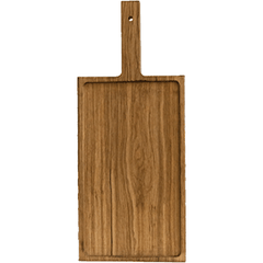 Доска для подачи «Снег» светлый дуб ,H=3,L=48/34,B=20см