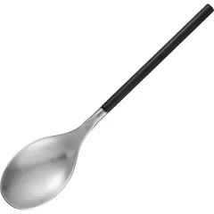 Table spoon “District Silver Black Matt”  stainless steel , L=196, B=40mm  matte, black