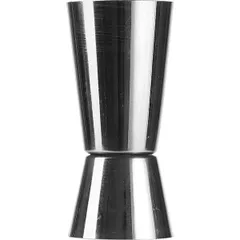 Jigger “Probar” 25/50 ml with divisions  stainless steel  D=4, H=9cm  silver.