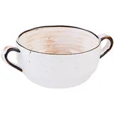 Чашка бульонная «Пастораль» фарфор 270мл D=105,H=50мм оранжев.