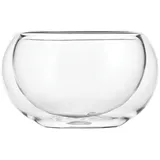 Бокал для горячих напитков «Проотель» двойные стенки термост.стекло 60мл D=62,H=47мм прозр.